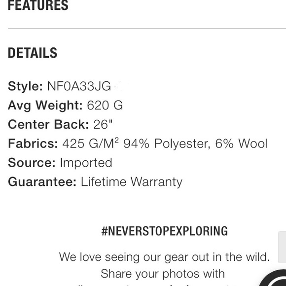 The north face full zip fleece jacket… - Picture 11 of 14